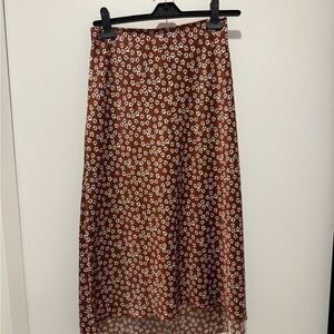 Abercrombie & Fitch Floral Maxi Skirt